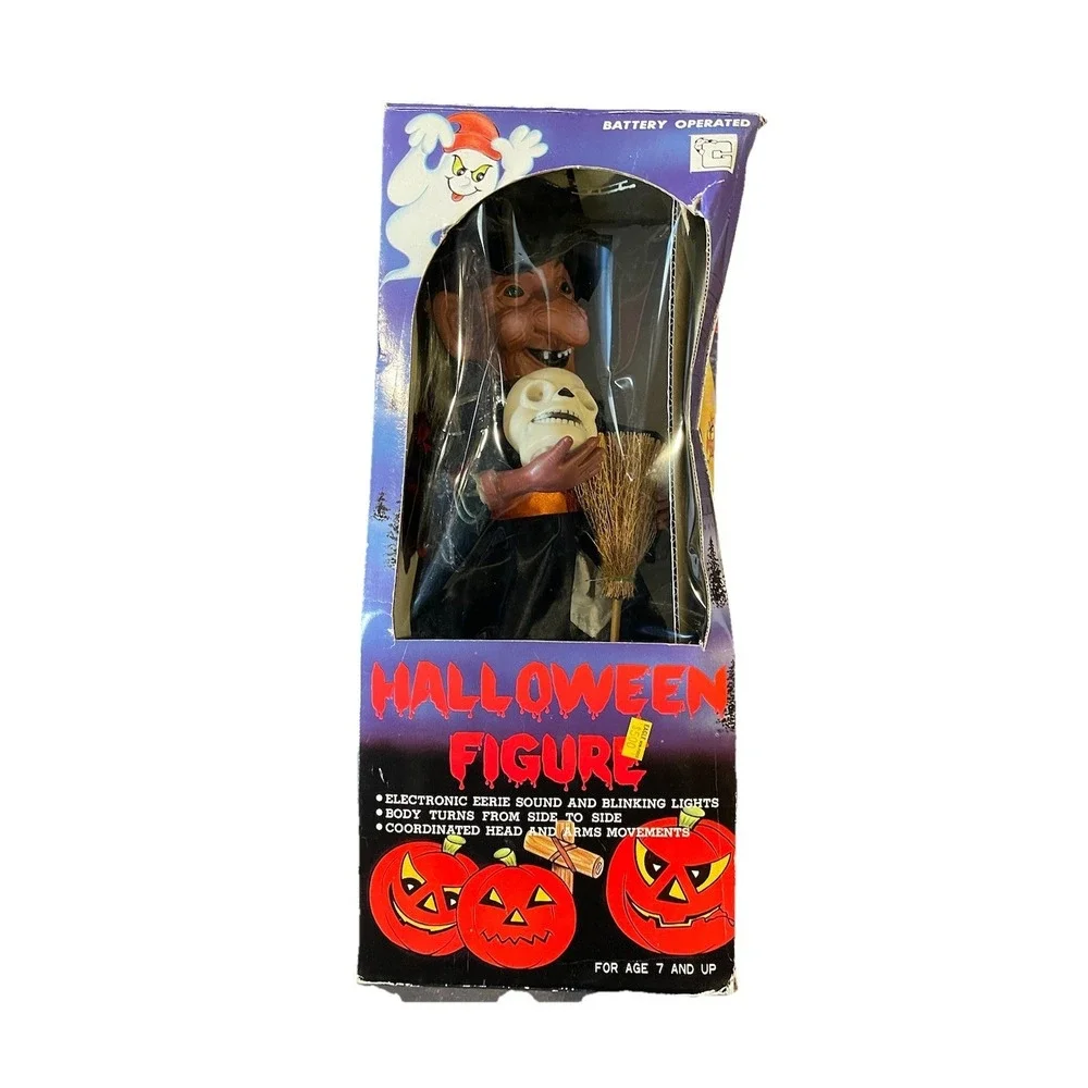 Vintage 1988 Halloween Witch 16